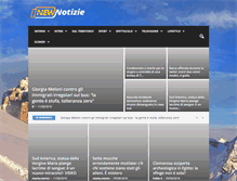 Tablet Screenshot of newnotizie.it